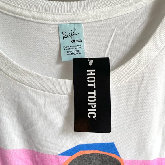 Hot Topic White RuPaul Butch Queen T-Shirt Plus Size 2X XXL - Picture 5 of 7